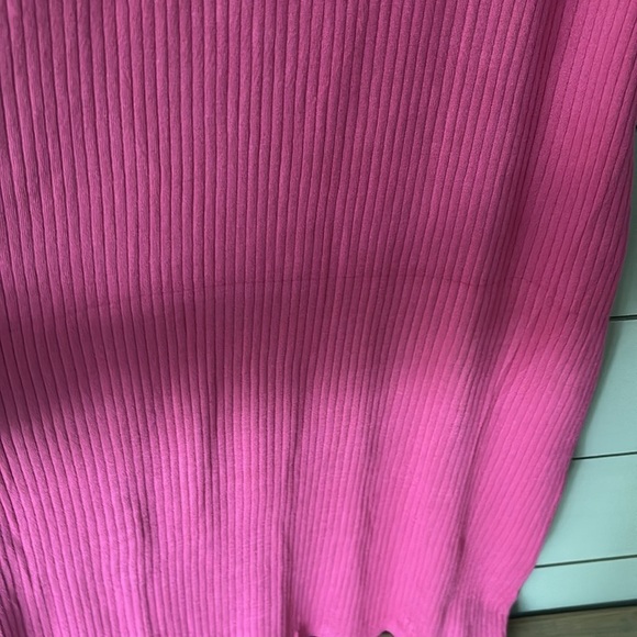 Sunday Best Jodie Ribbed Tank Dress – Soft Fuchsia – Size L – NWT - Picture 10 of 13